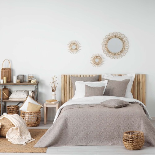 Douceur d intérieur - FLORETTE - Taupe