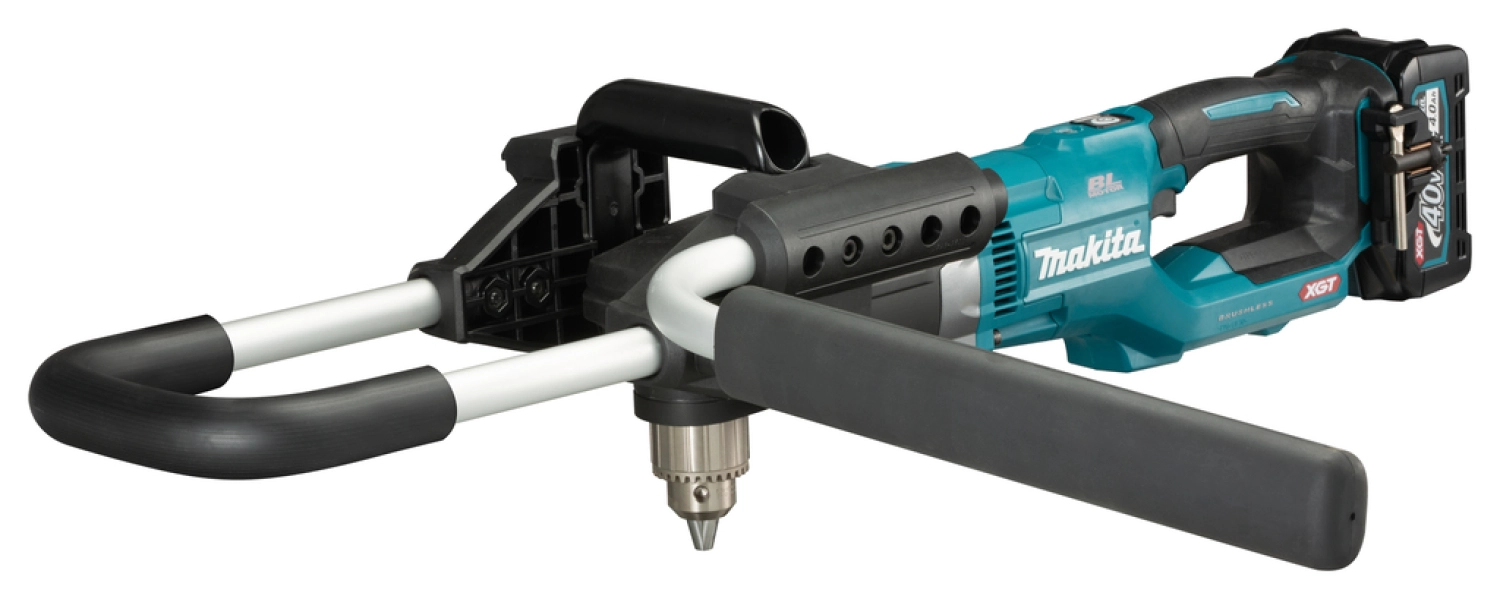 Makita DG001GM105 XGT 40V Max Li-Ion accu grondboor set (1x 4,0Ah) incl. adapter A en D - 13mm - koolborstelloos