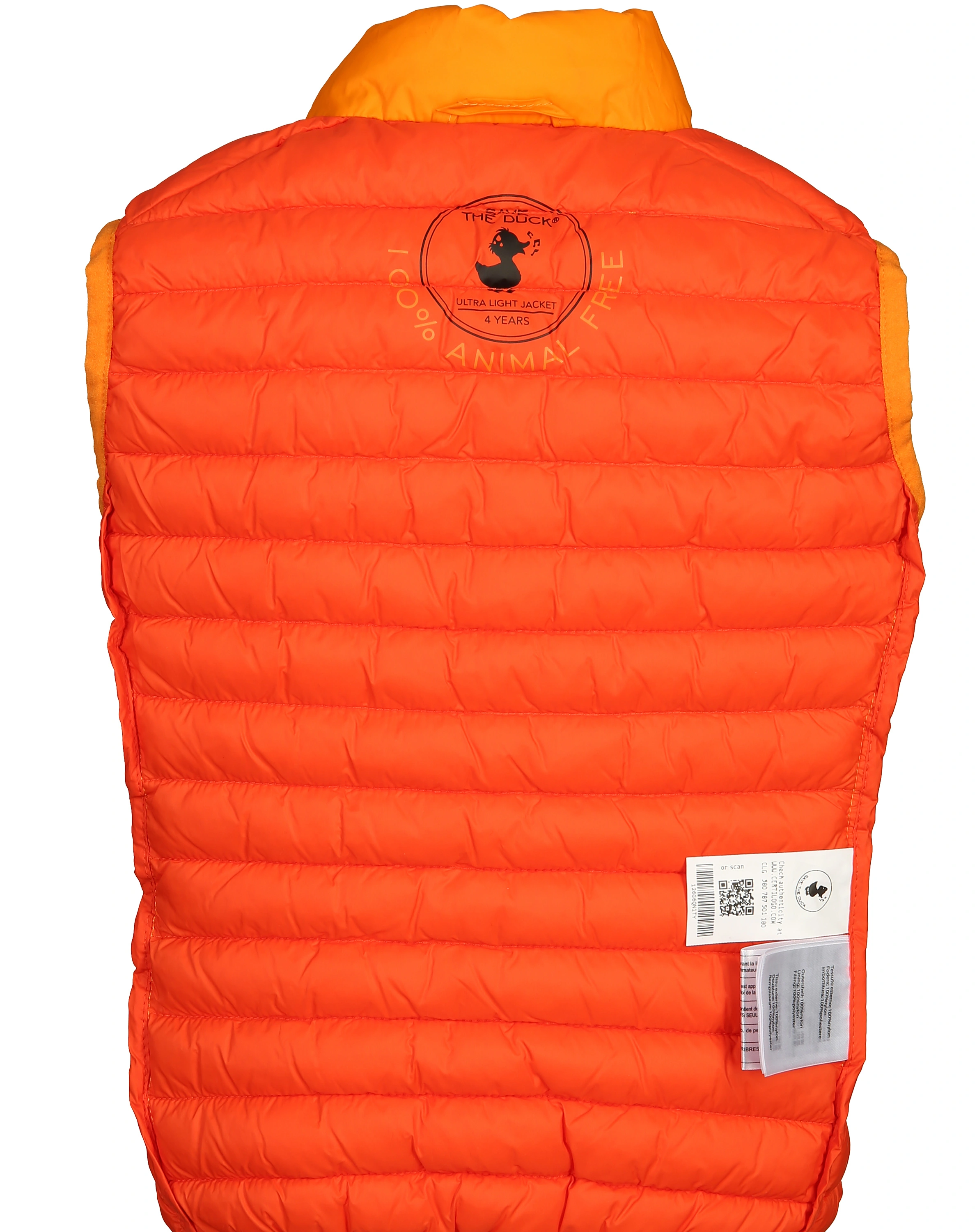 Steppweste ANDY GIGA14 in solar orange