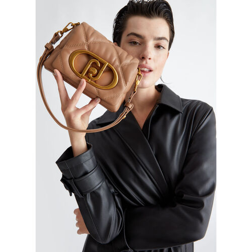 Liu Jo - Bolso pequeño guateado LaPuffy Marrón