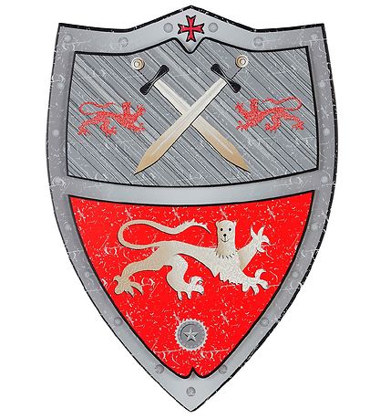 Souza Kostüm - Schild - Tristan - Rot