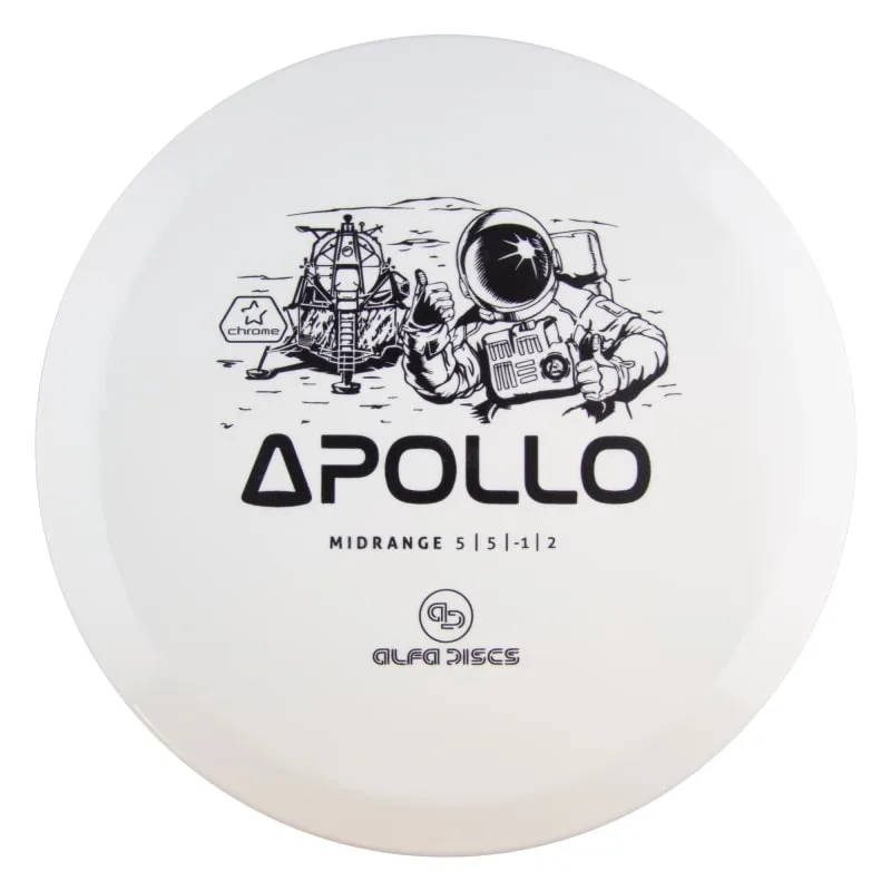 Alfa Disc Chrome Line Midrange Apollo, 173-180g White