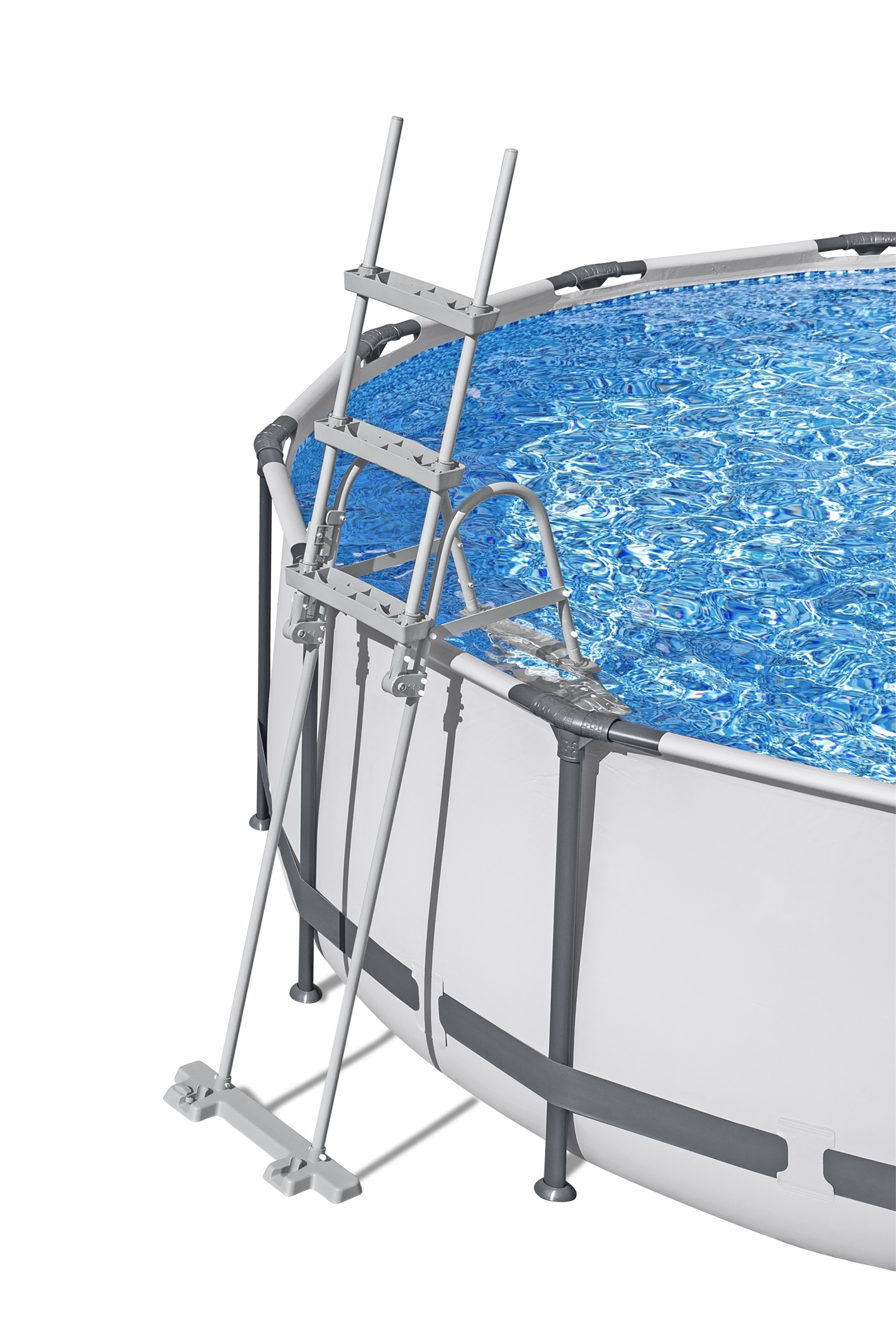 Pool Leiter für Poolhöhe 107 cm