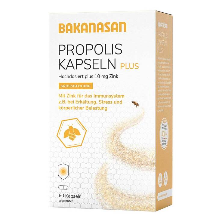 Bakanasan Propolis Kapseln plus, 60 St