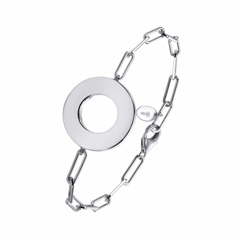 Bracelet Chaine Argent Rond Elodie