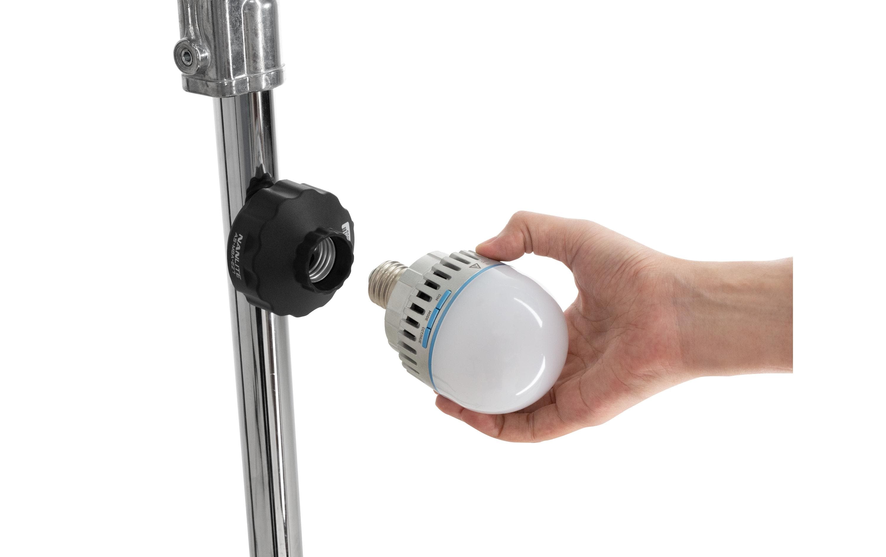 AS-MBA-E27 Magnetischer SockelMagnetischer Sockel mit E27 Gewinde