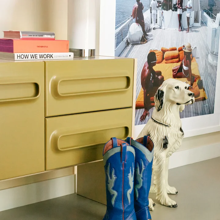 HKliving - Space Kommode, sage / cream