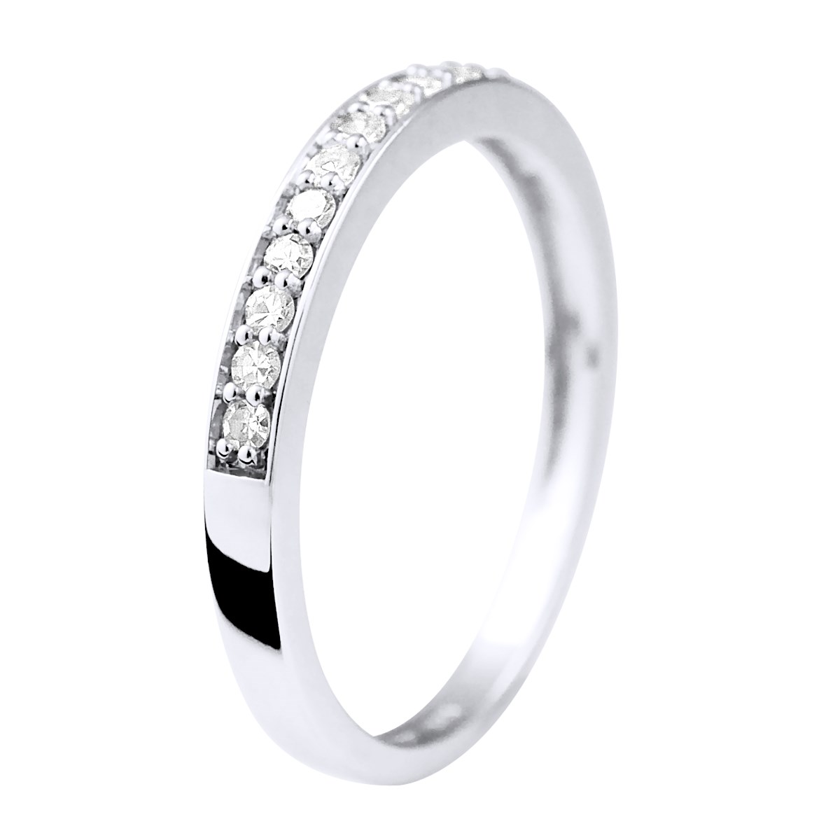 Alliance Diamants 0,25 Cts Joaillerie Or Blanc