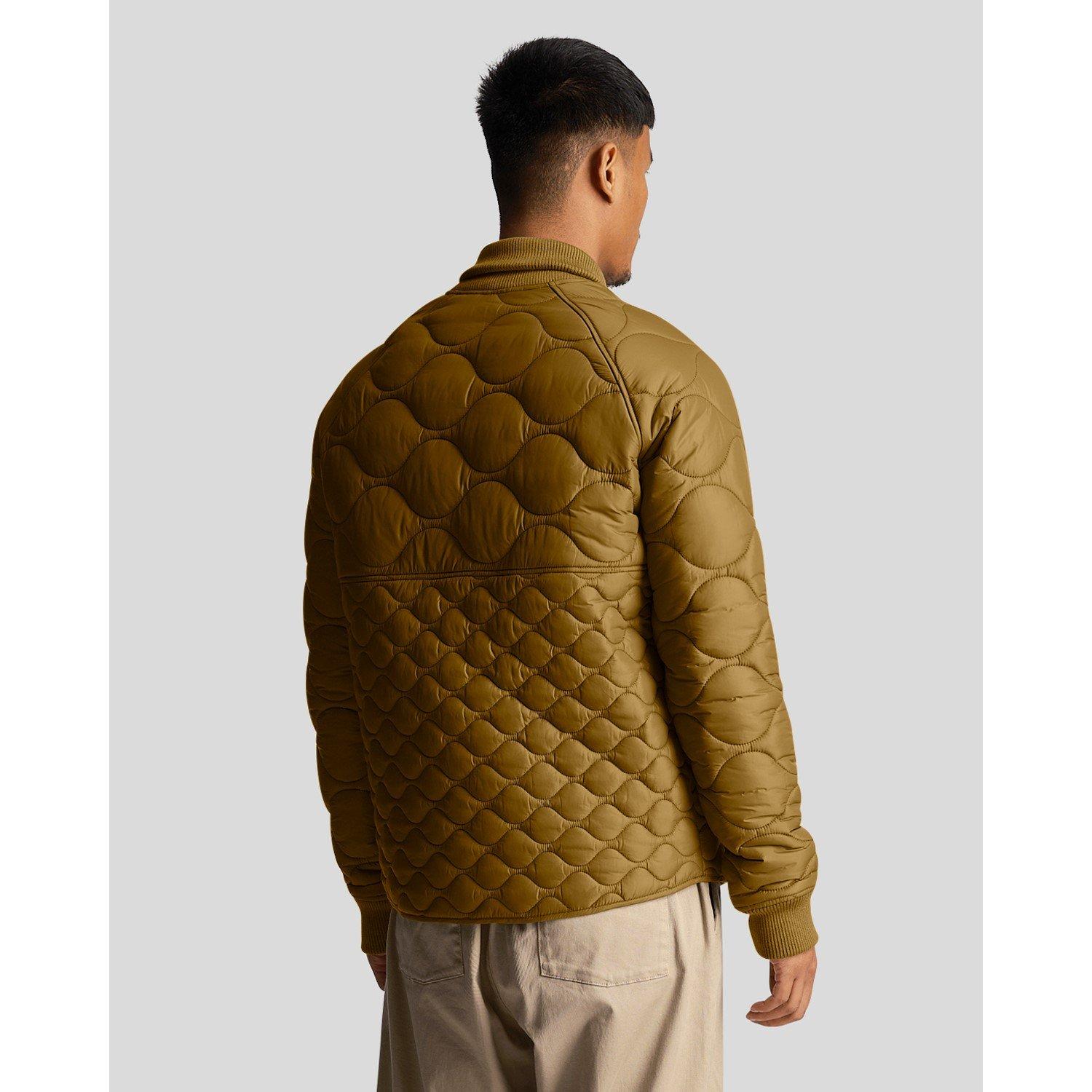 Lyle and Scott Quilted Bomber Jacket