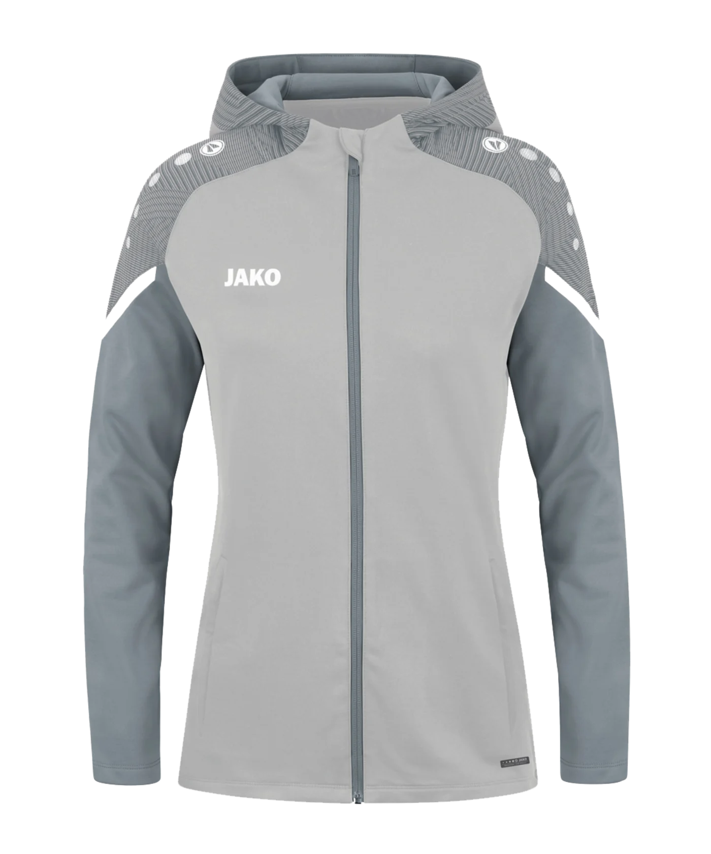 JAKO Performance Kapuzenjacke Damen Grau F845