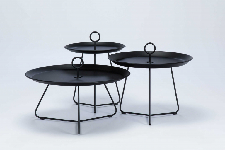 Houe Eyelet bijzettafel small Ø45 Black