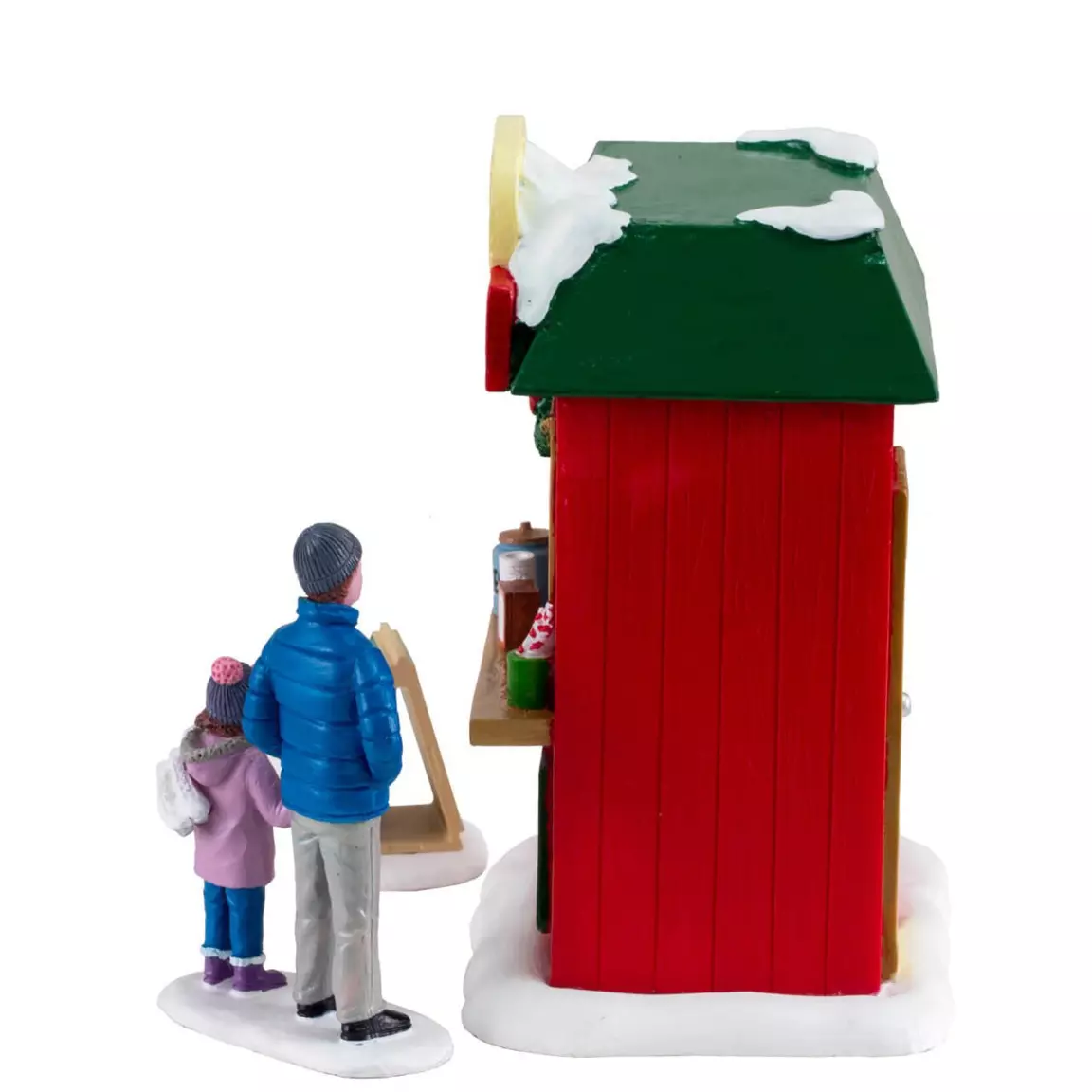 Personnages Lemax Stand de chocolat chaud
