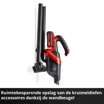 Einhell 18V kruimeldief / handstofzuiger TE-HV 18/06 (zonder accu)