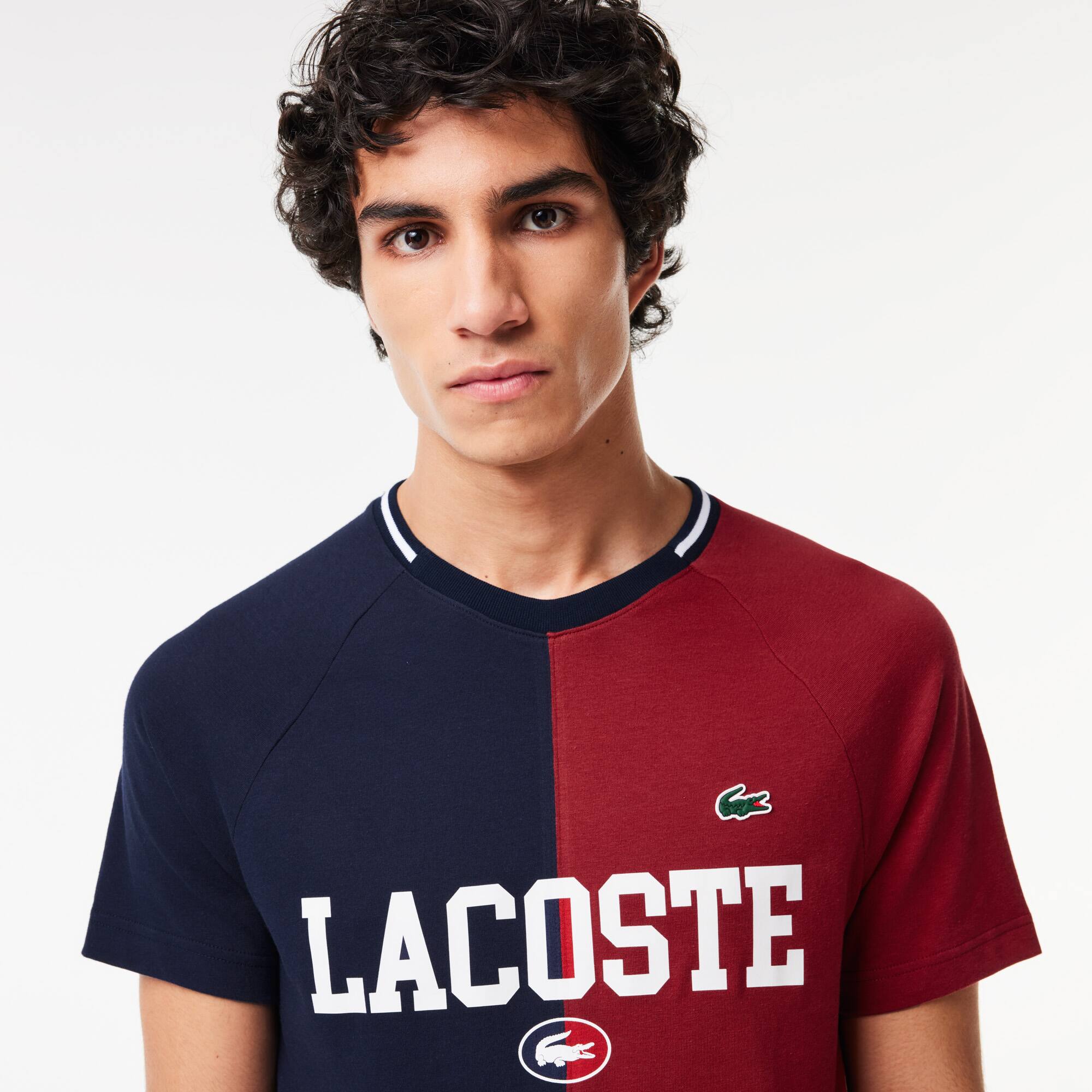 LACOSTE SPORT x Daniil Medvedev Ultra-Dry-T-Shirt T-Shirts - Blau - Lacoste - Herren