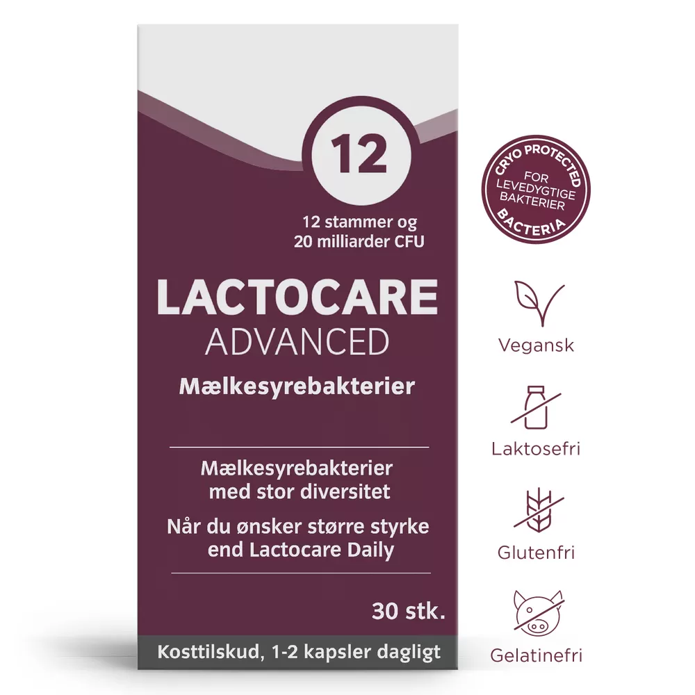 Lactocare Advanced - 30 kapsler