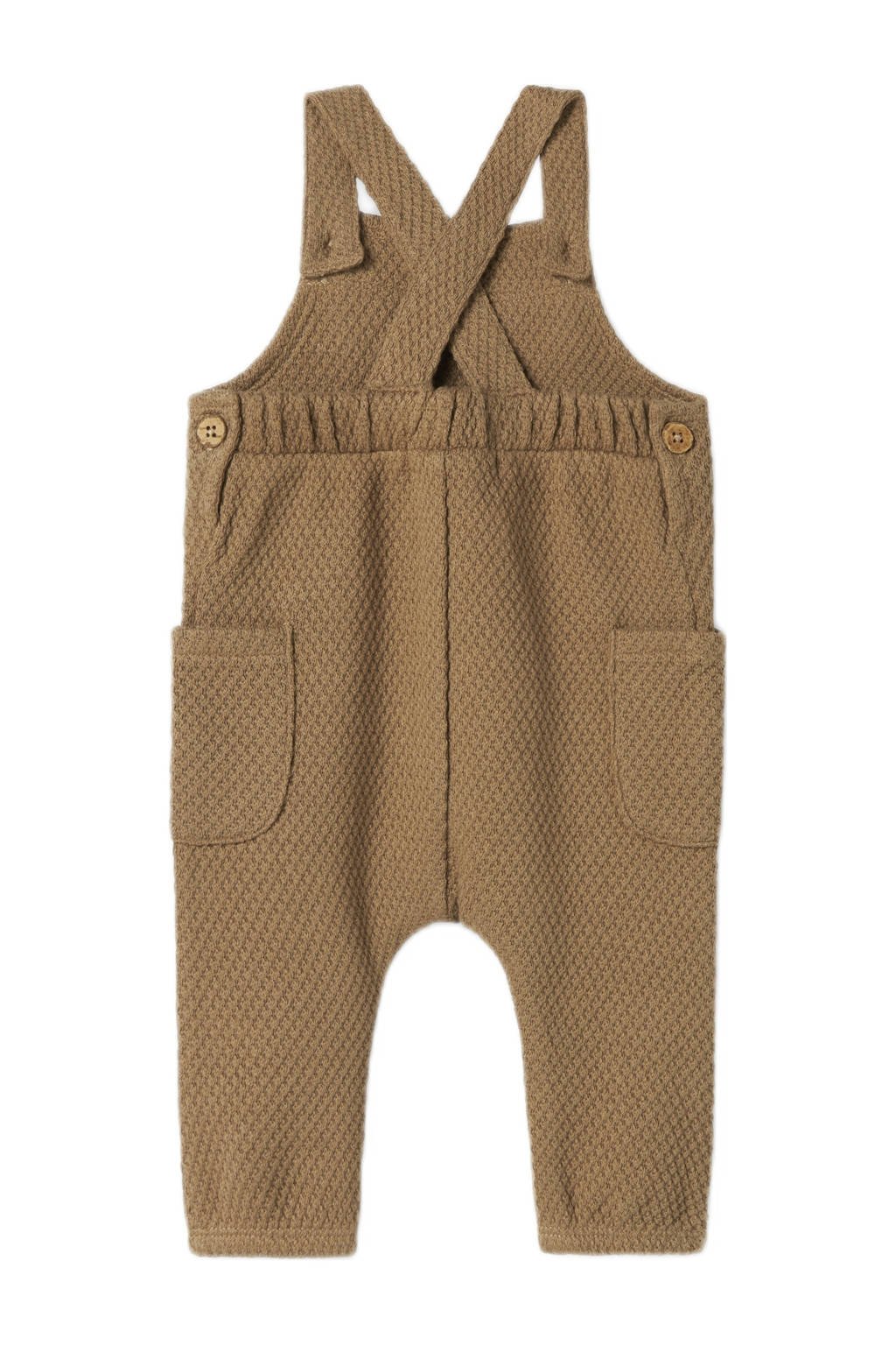 LIL' ATELIER BABY tuinbroek bruin