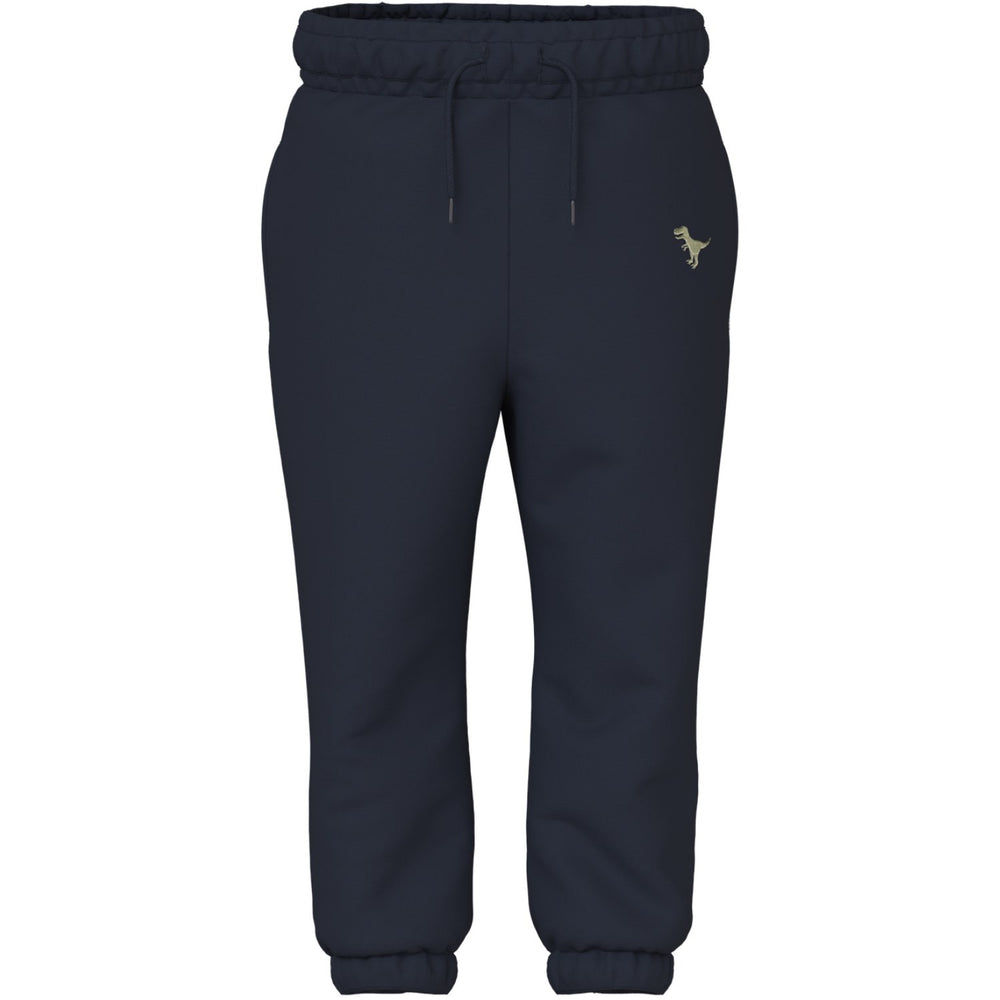 Køb Name It Dark Sapphire Dino Vallen Regular Sweatpants