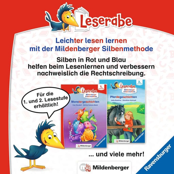 Leserabe - 1. Lesestufe - Rettung für den Klassen-Wald - Mit Stickern