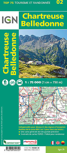 IGN - TOP 75 CHARTREUSE BELLEDONNE