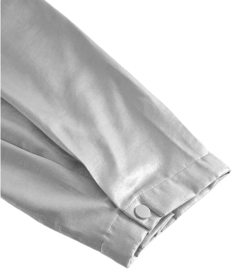 HUNKØN Patrice Cargo pants Silver