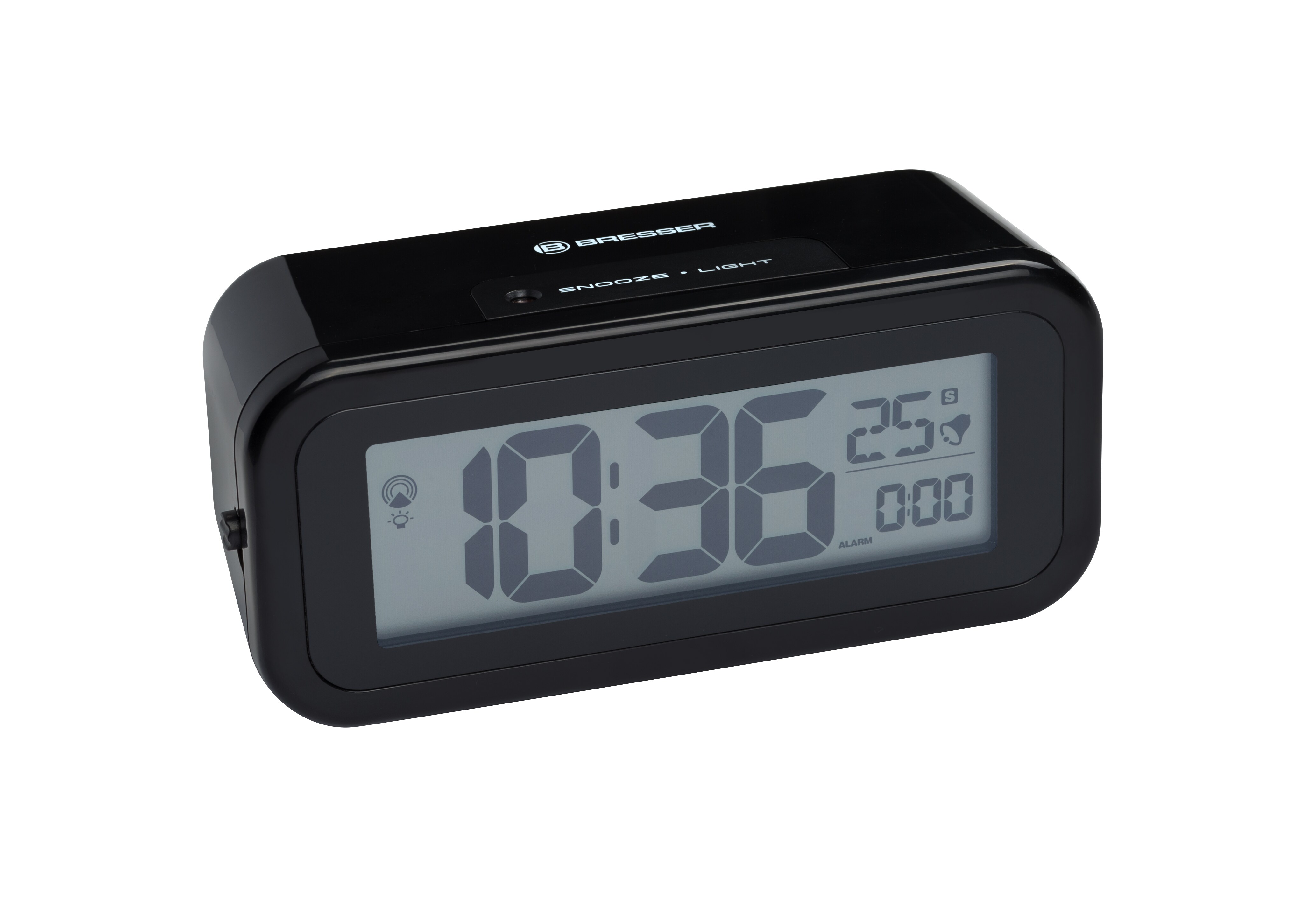 BRESSER MyTime Amber Funkwecker Farbe: schwarz