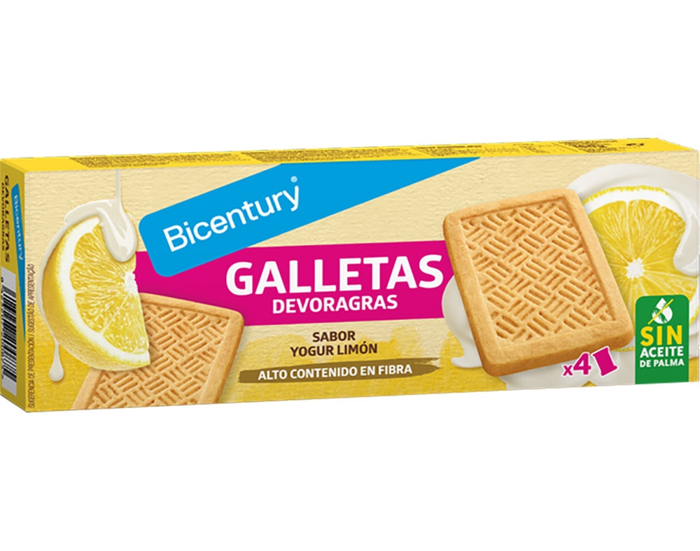 BOLACHAS BICENTURY DEVORAGRAS LIMÃO 160G