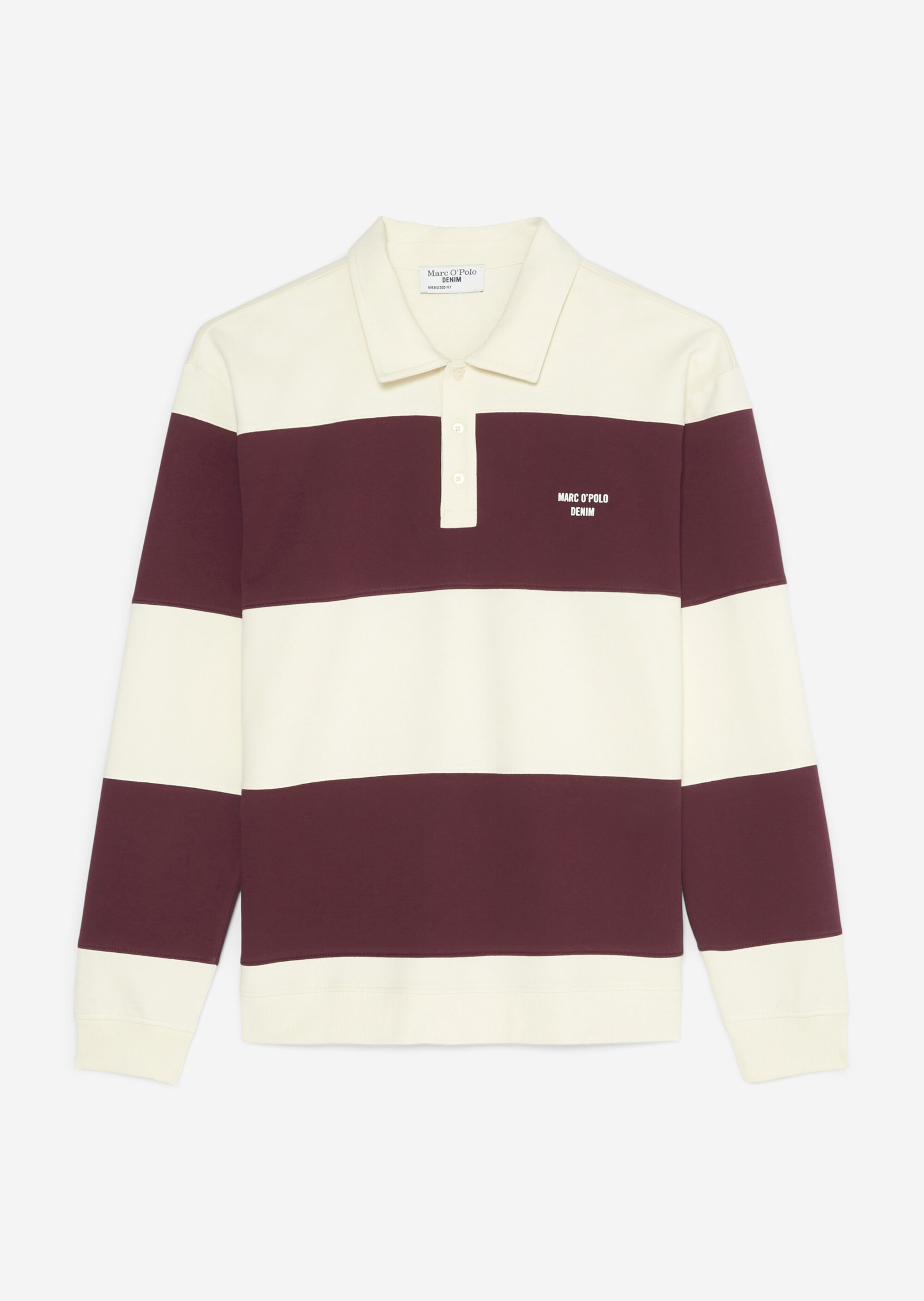 Rugby-Sweatshirt oversized aus Organic Cotton