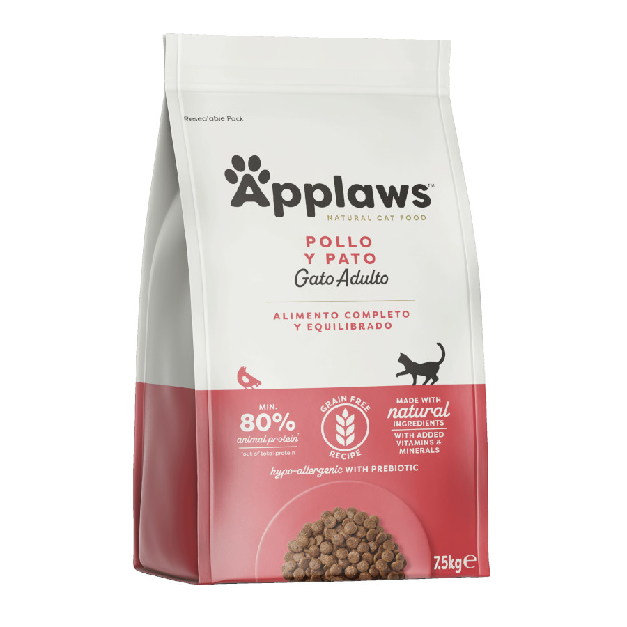 Ração para gatos Applaws sabor Frango e Pato