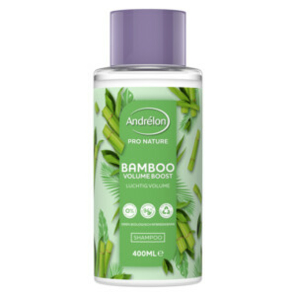 6x Andrelon Shampoo Bamboo Volume Boost400 ml