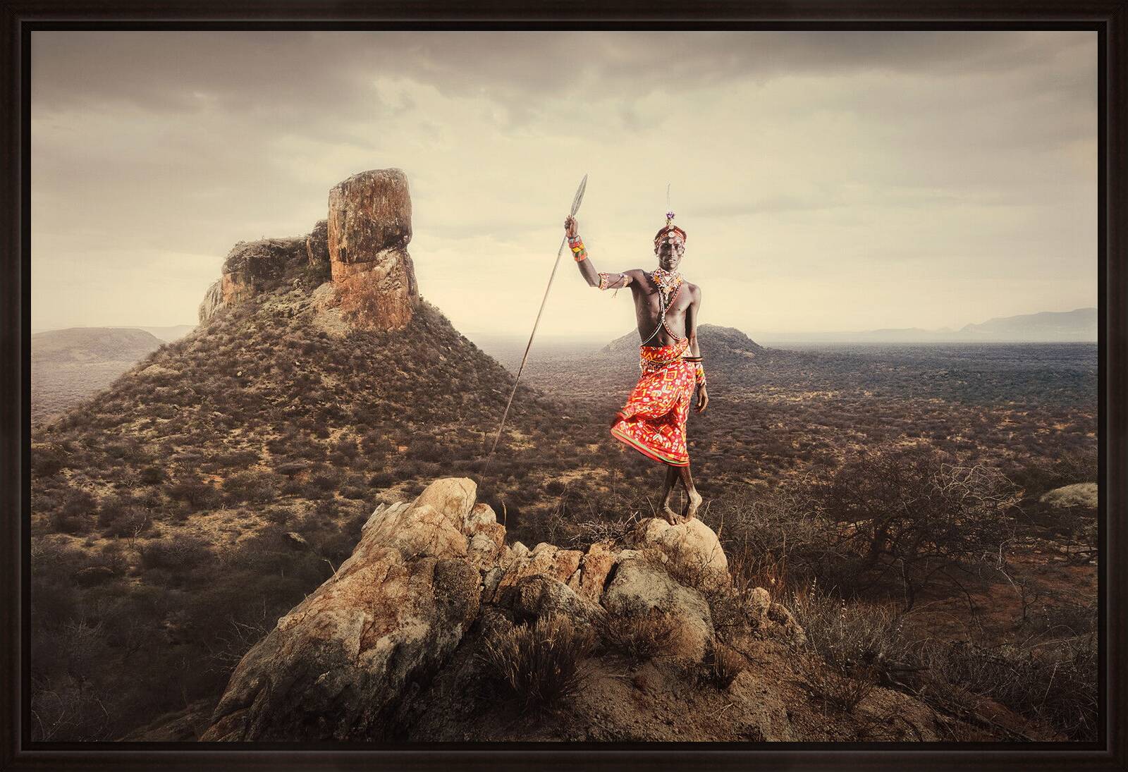 Maasai by Daniel Kordan - Limited Edition. Edition of: 150. Signed.