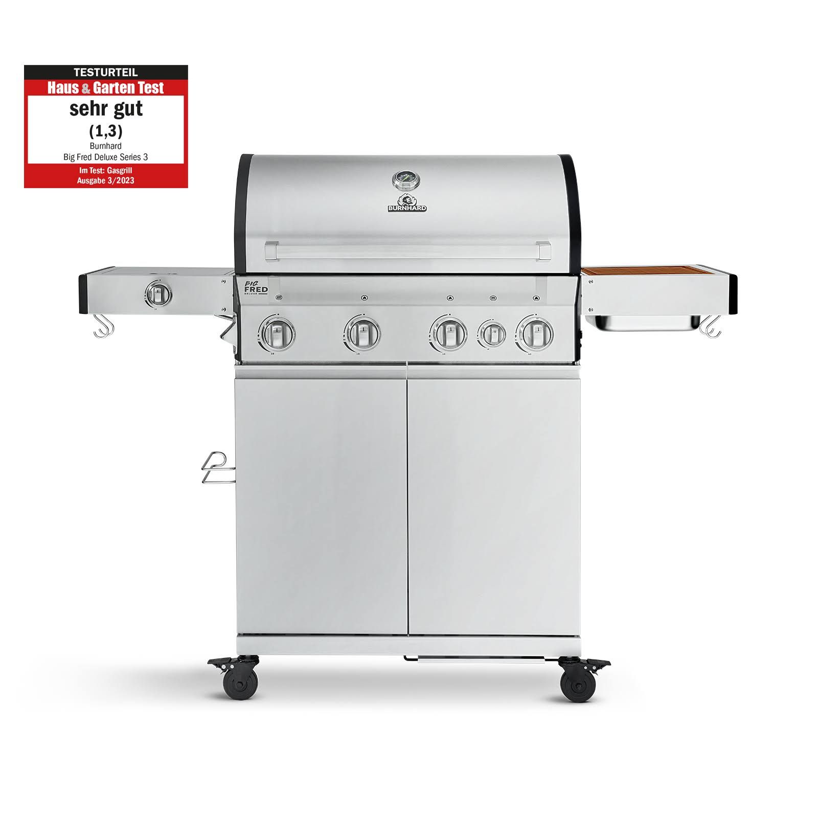 BURNHARD Big FRED 4-Brenner Gasgrill