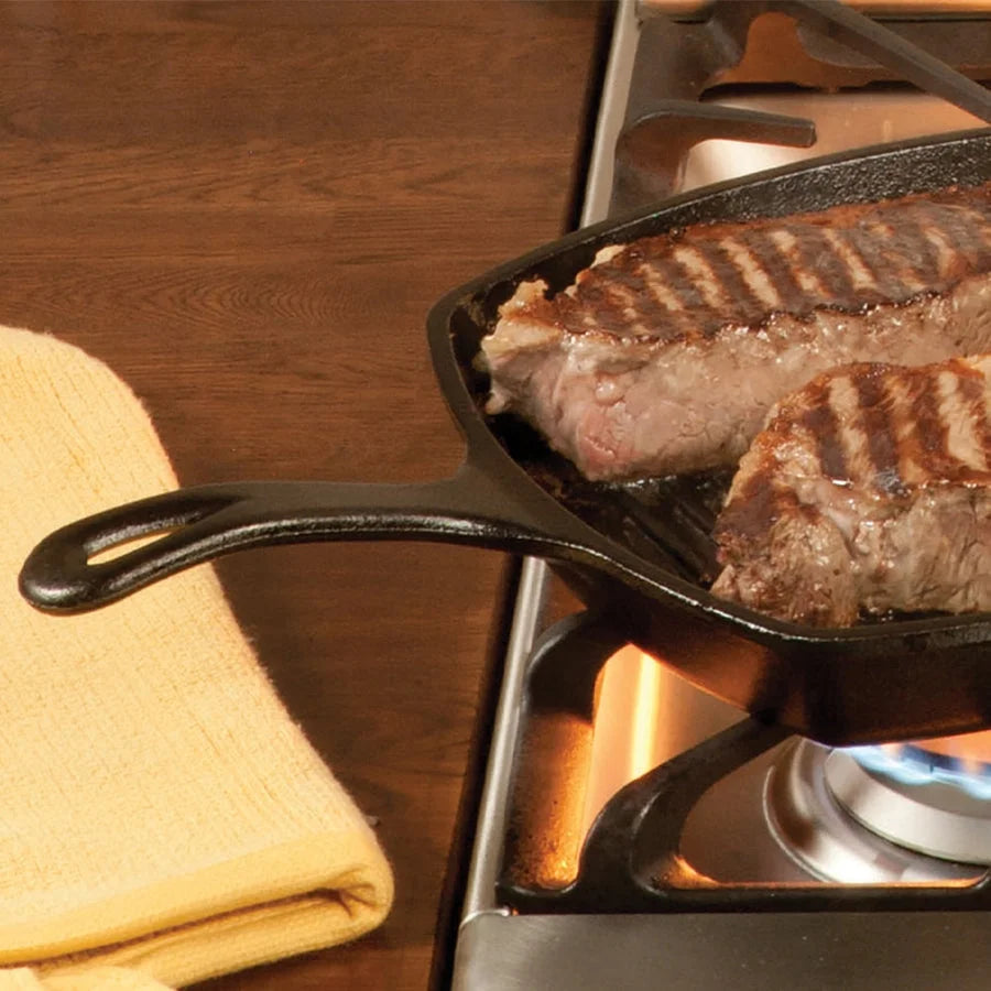 Lodge Square Cast Iron Grill Pan 26x26 cm