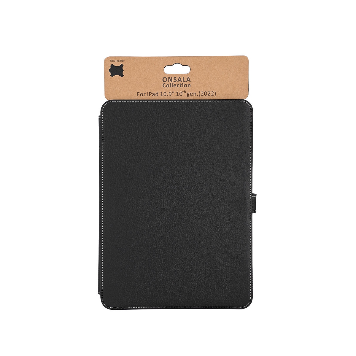 Nettbrettetui Lær Svart - iPad 10,9