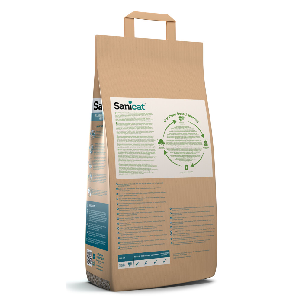 Sanicat Clean & Green Papier Recycle 20 liter
