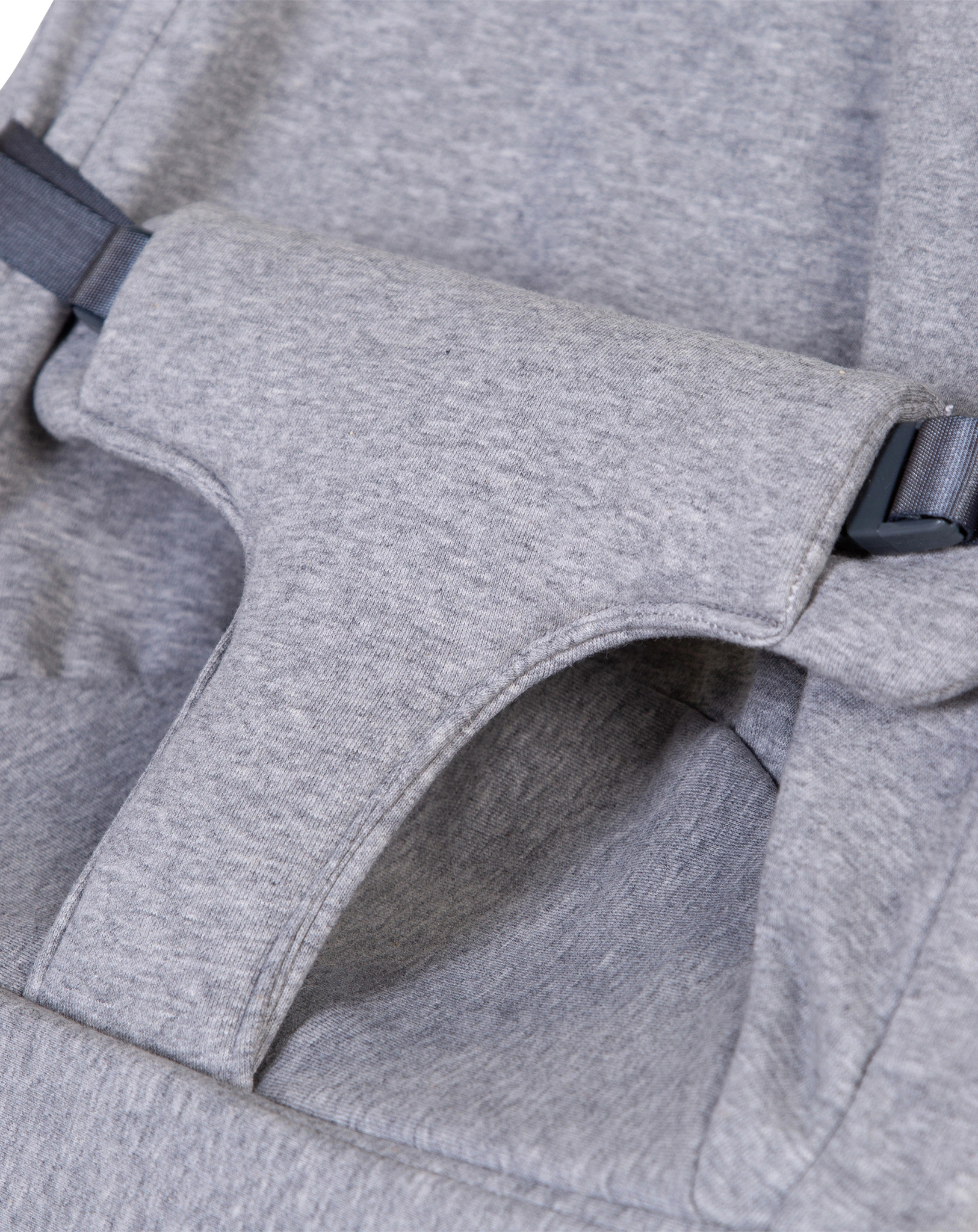 Babywippe EVOLUX JERSEY in natur/grau