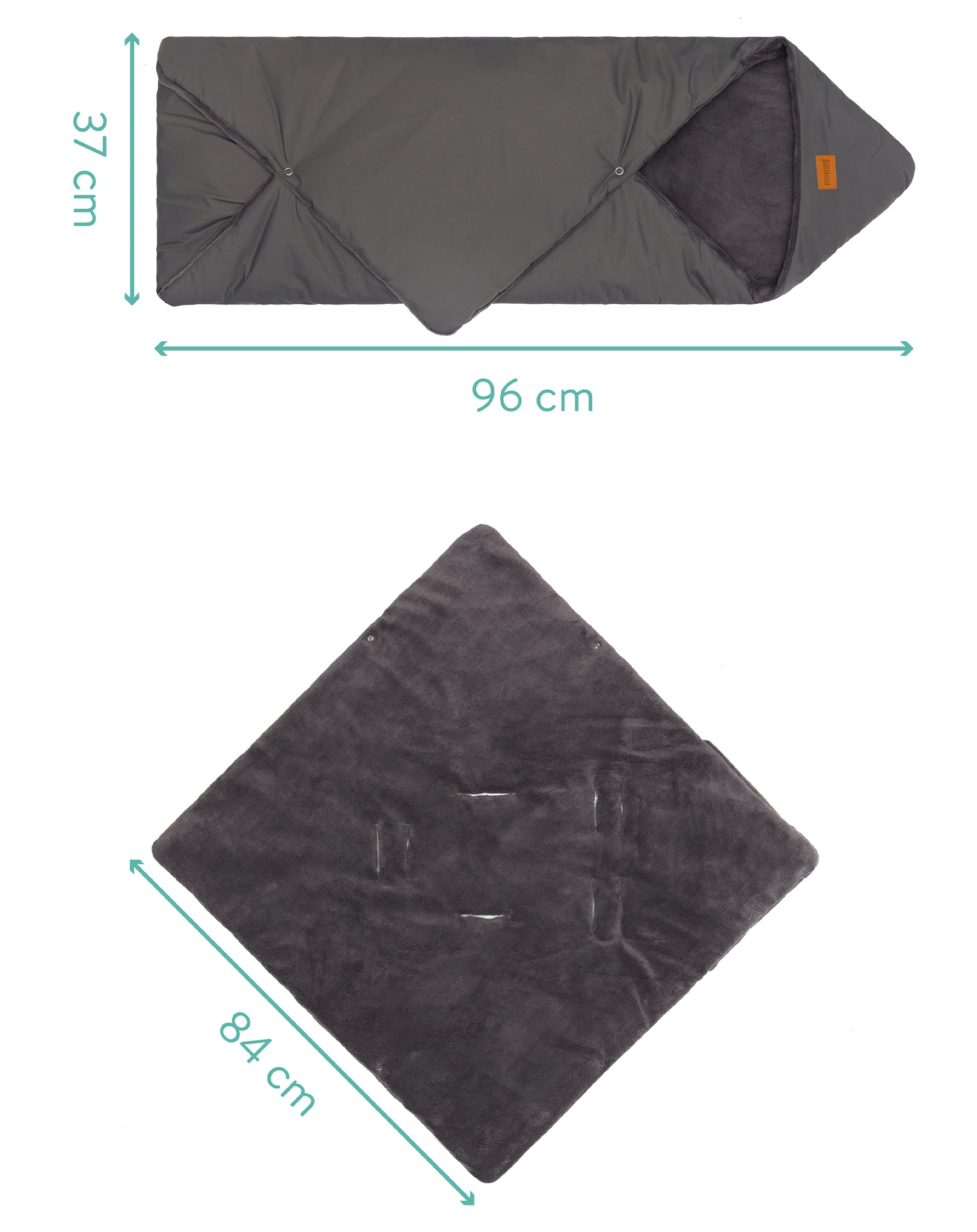 Winterfußsack TANAGA in grau