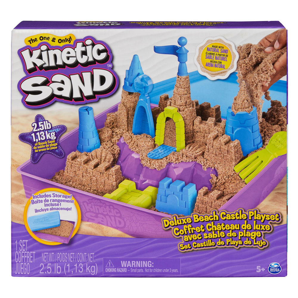 Kinetic Sand - Deluxe Beach Castle Playset