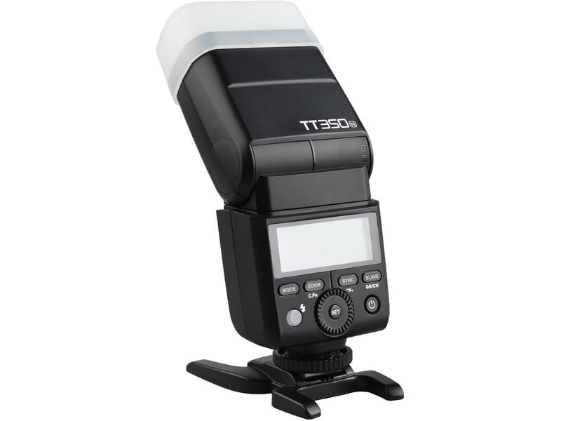 Godox Blitzgerät TT350N Blitzgerät, welches sich mit Batterien oder Akku betreiben lässt