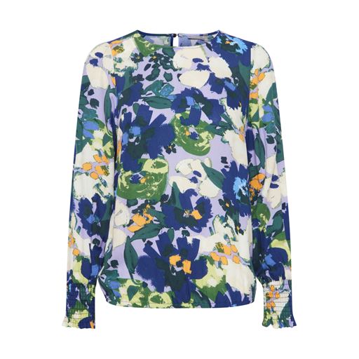 Fransa Langærmet Bluse, Lavender Mix, L