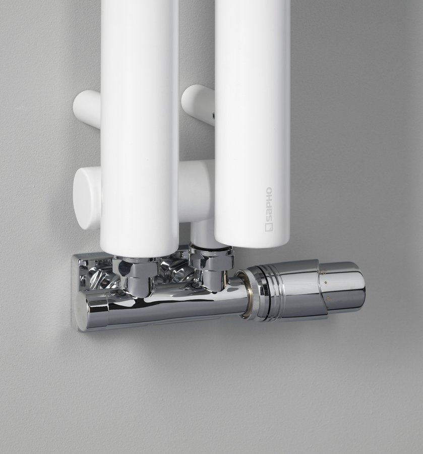 Sapho Pilon radiator 12,2x180cm wit mat
