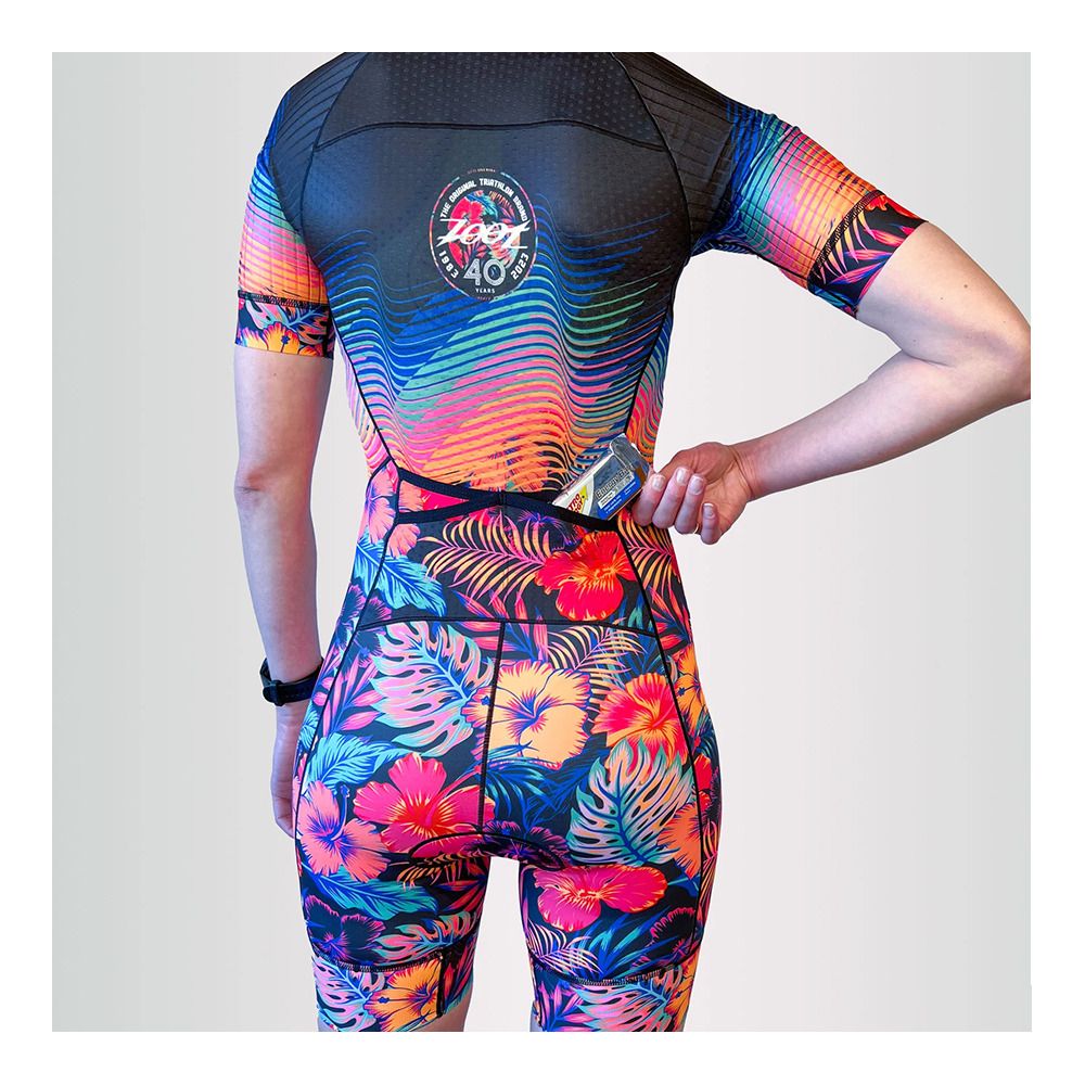 Zoot LTD TRI AERO FZ - Combinaison trifonction shorty Femme 40 years