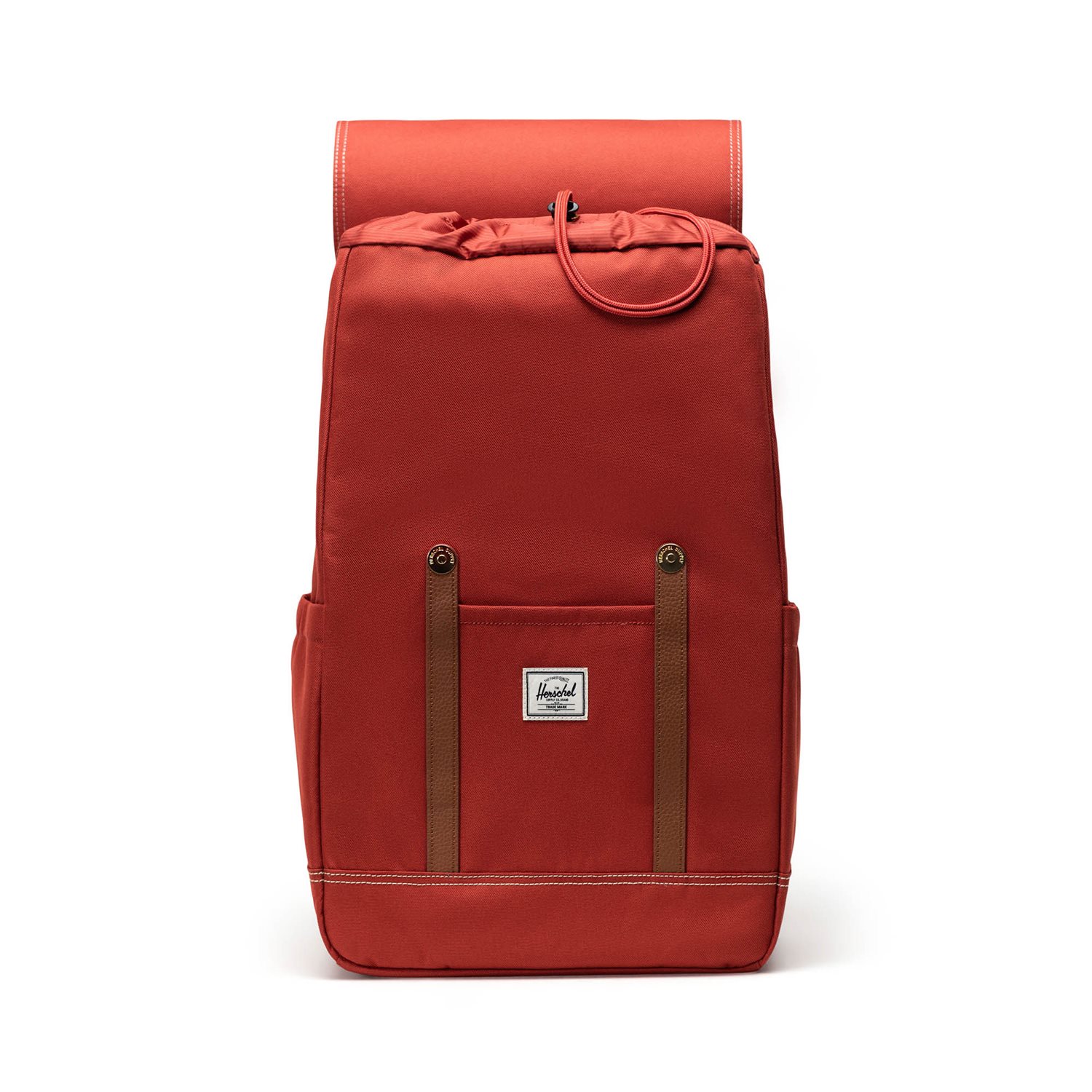 Herschel Supply Co. Retreat Backpack red ochre/white stitch