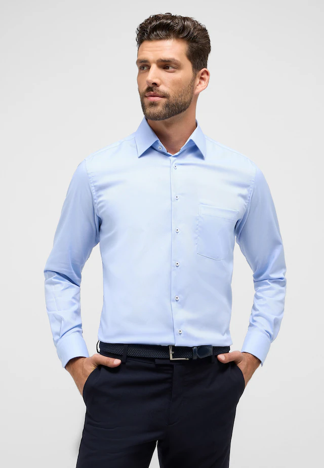 Eterna Langarmhemd »MODERN FIT«, NON IRON (bügelfrei)