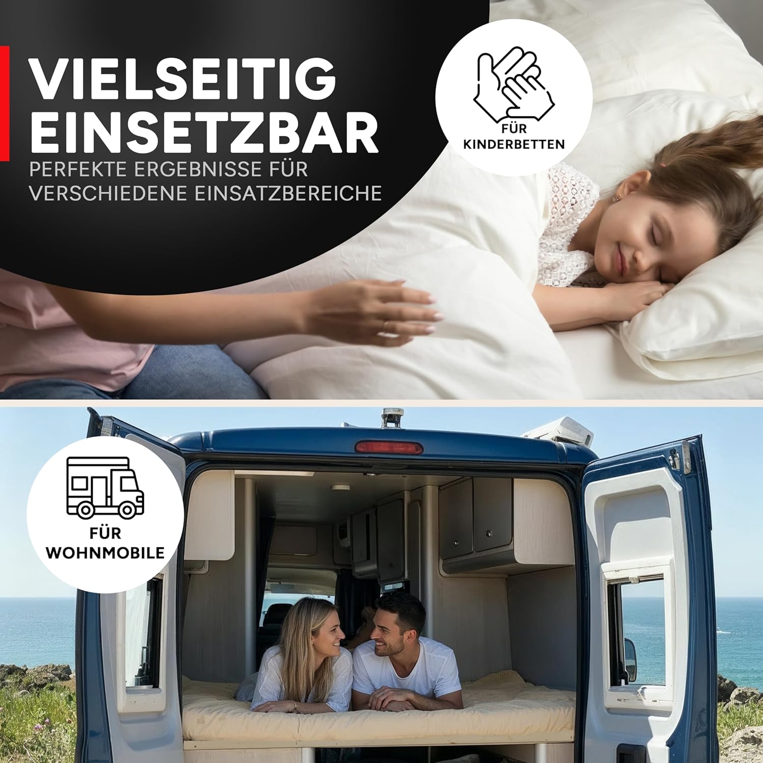 TUGA - Holztech Rollrost und Auflagerrahmen Lattenrost 120 x 200 cm 300kg Palettenbett Gästebett