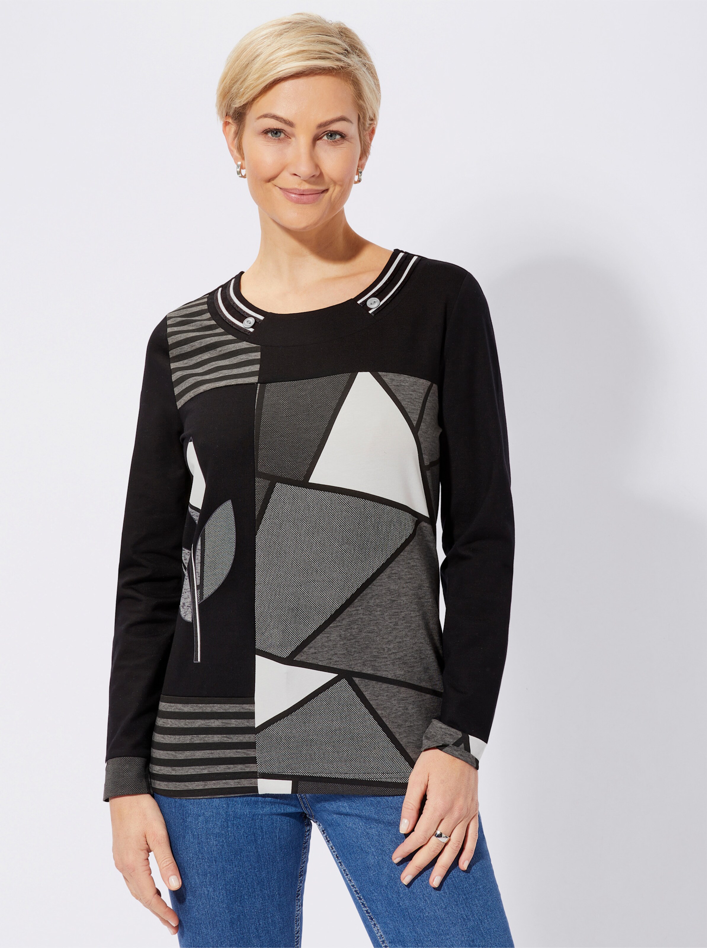 Rundhalsshirt