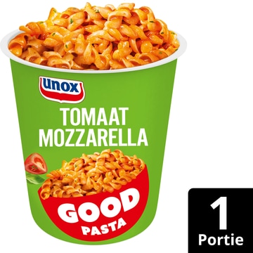 Unox Good Pasta Tomaat Mozzarella 72g
