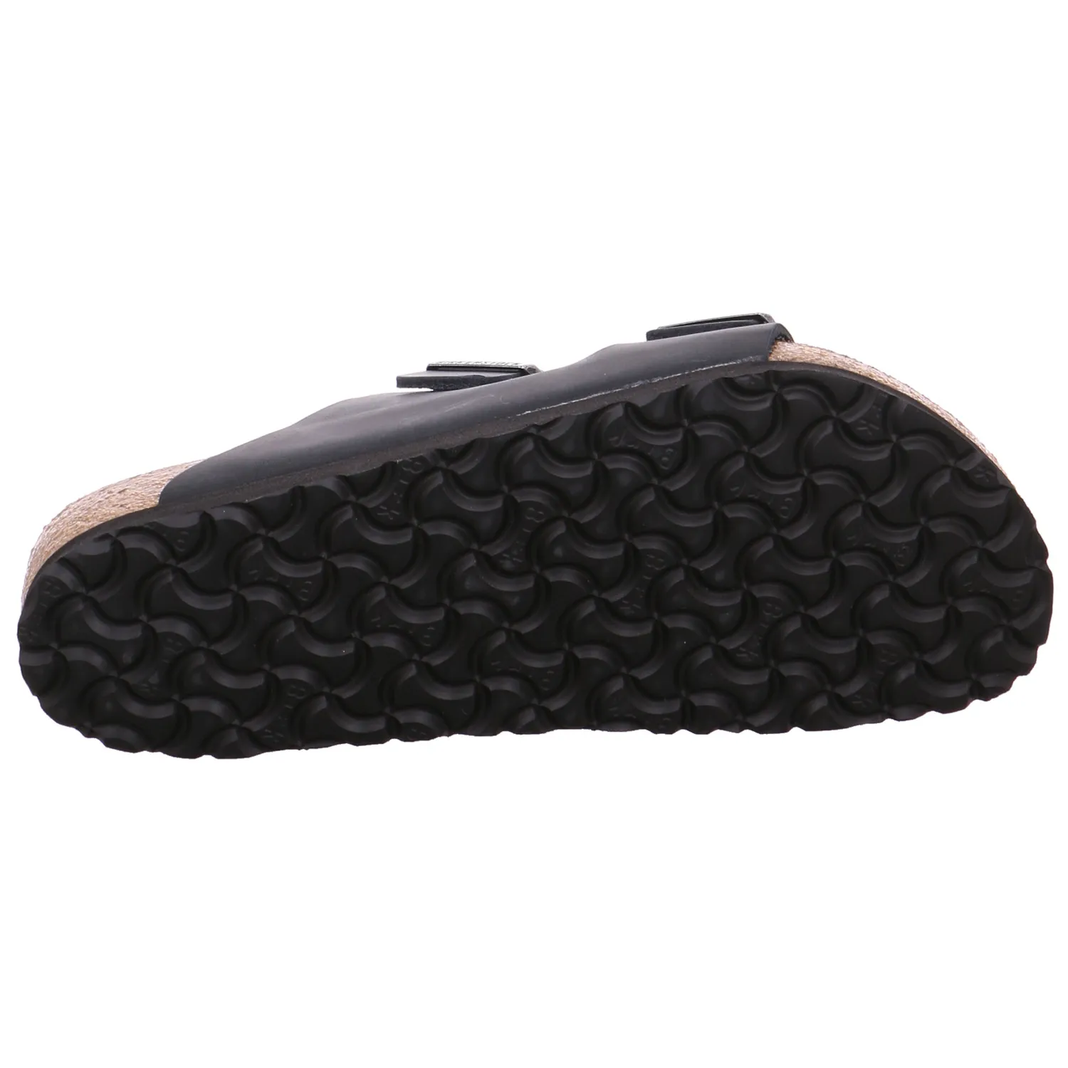 BIRKENSTOCK Bio-Mûles Schwarz Leder