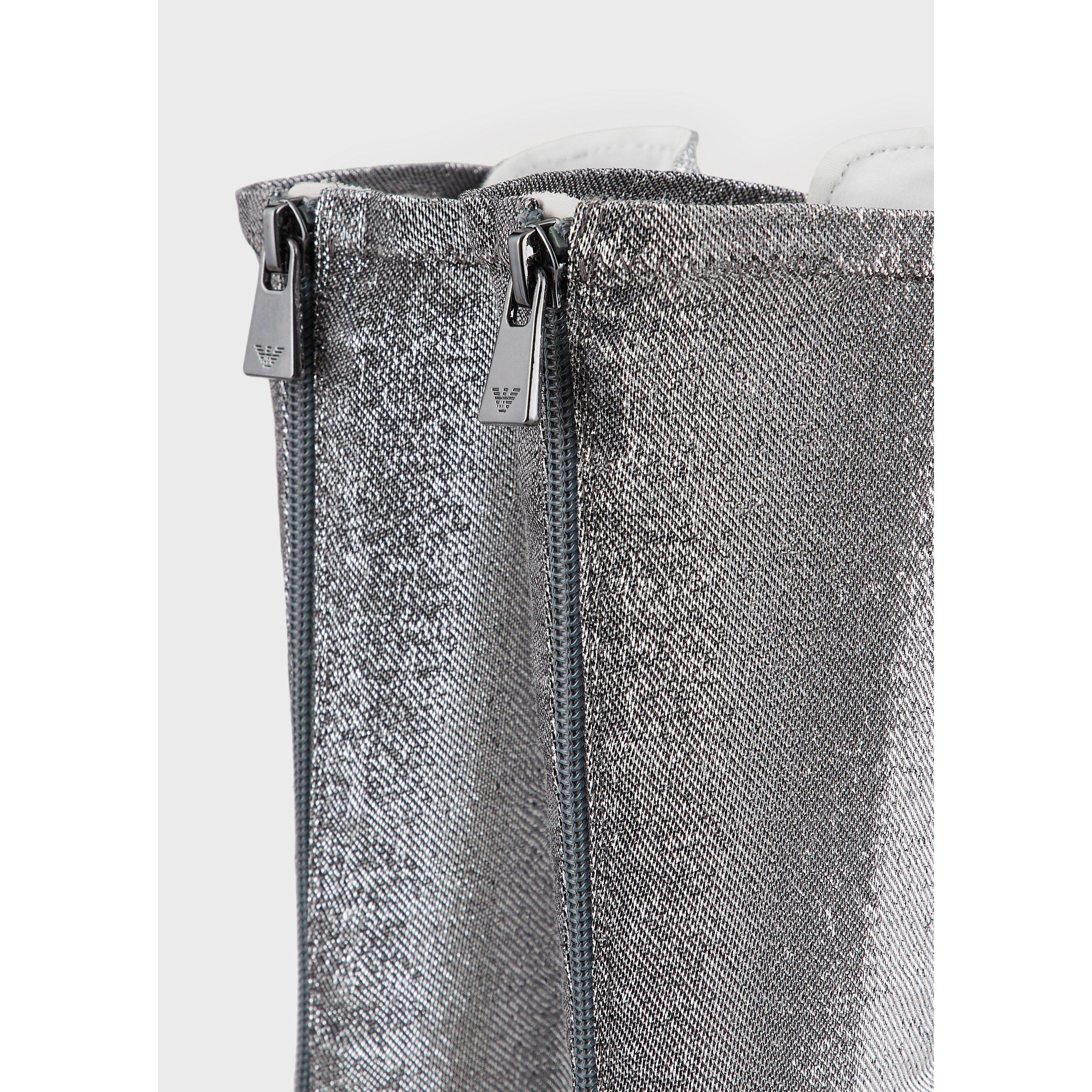 Emporio Armani Tall Knee High Trainers