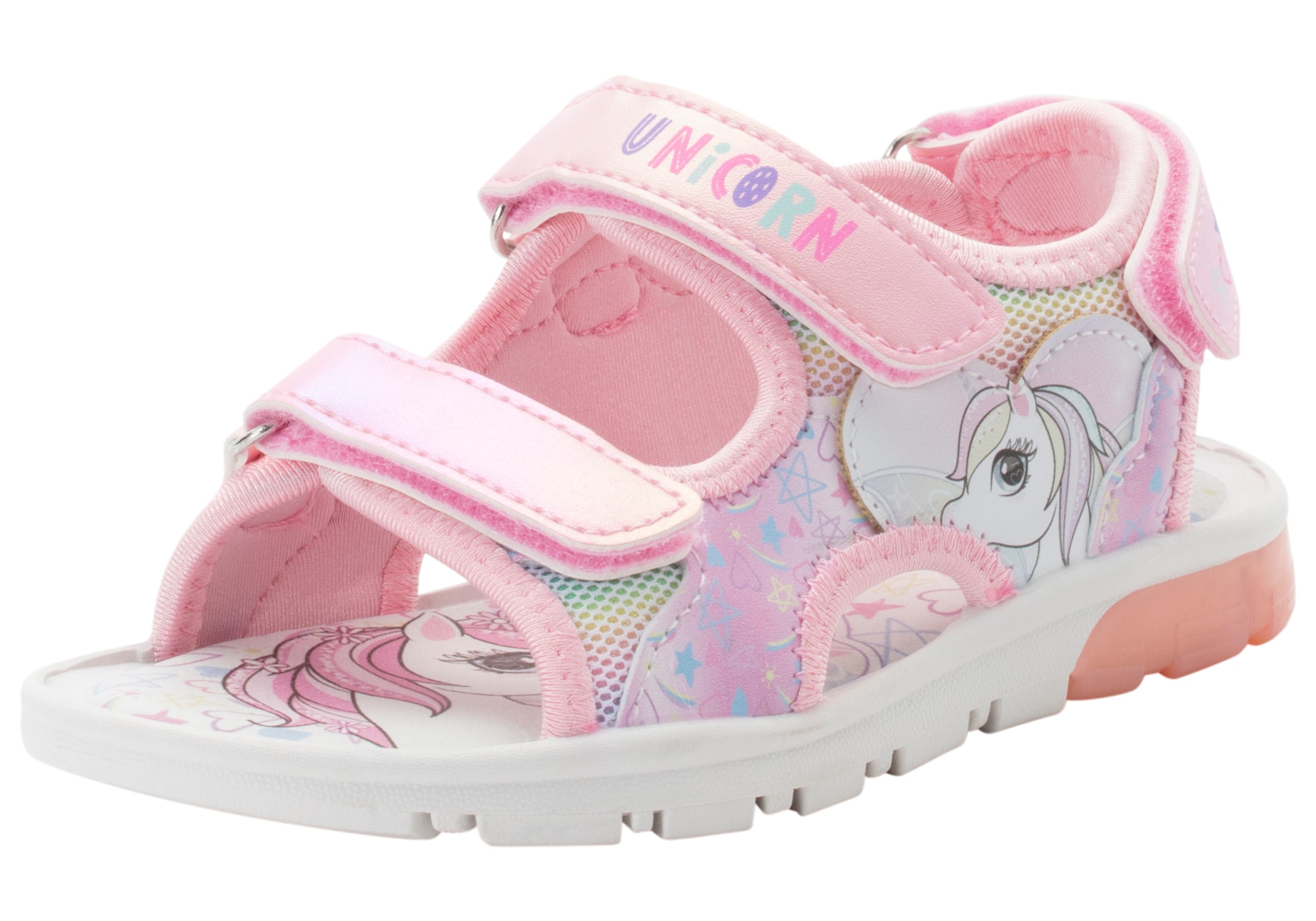 Disney Sandale »Unicorn«  mit cooler Blinkfunktion