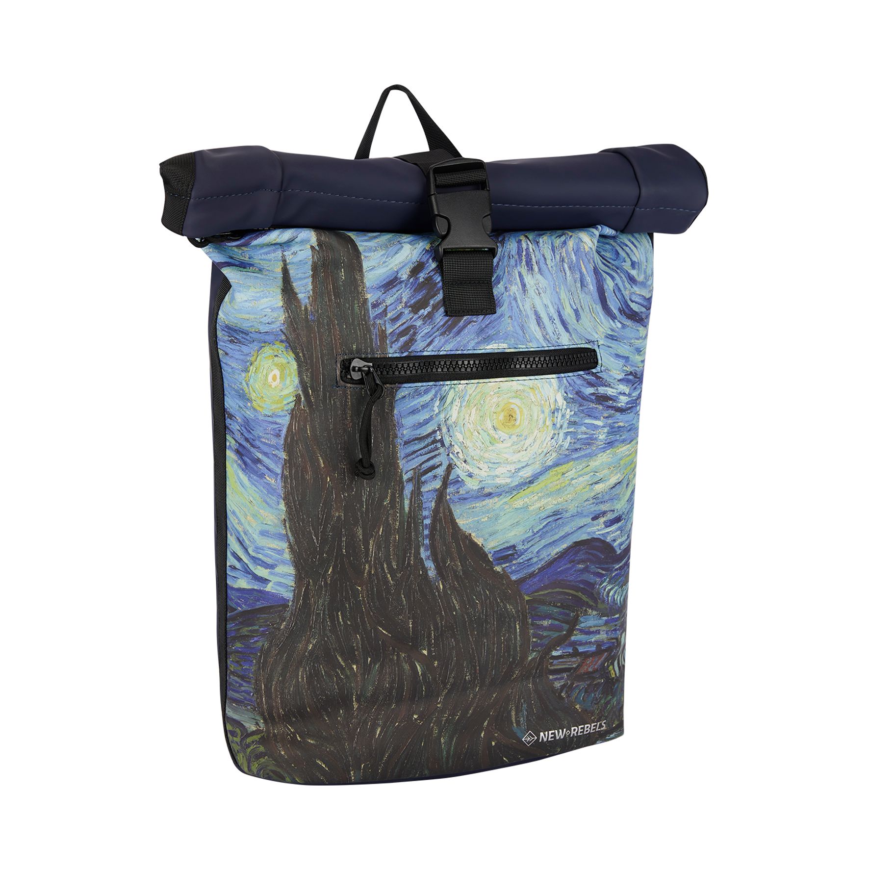 New Rebels Mart Art New York Rolltop Backpack Starry Night